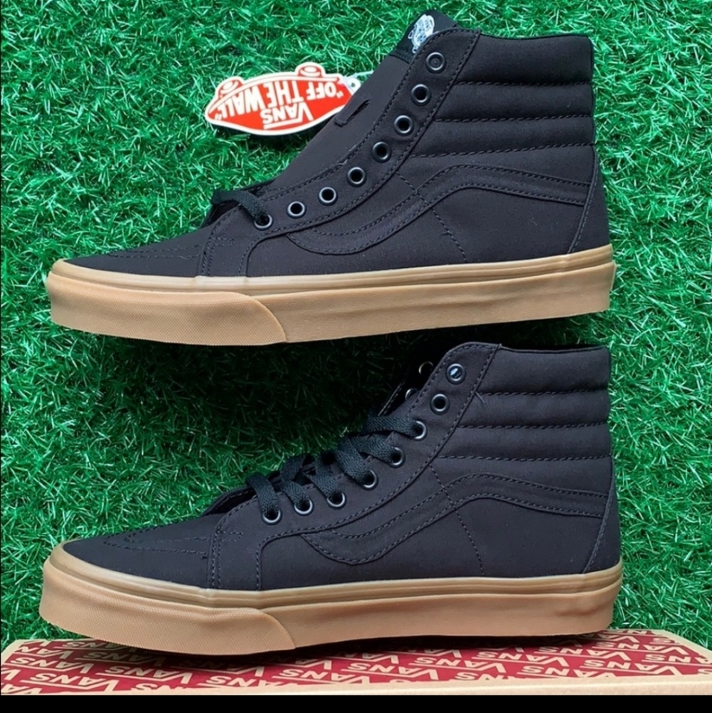 VANS SK8-Hi REISSUE CANVAS GUM BLACK/LGHTGM MEN’s